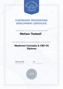 Medicinal Cannabis CBD Oil Diploma 2